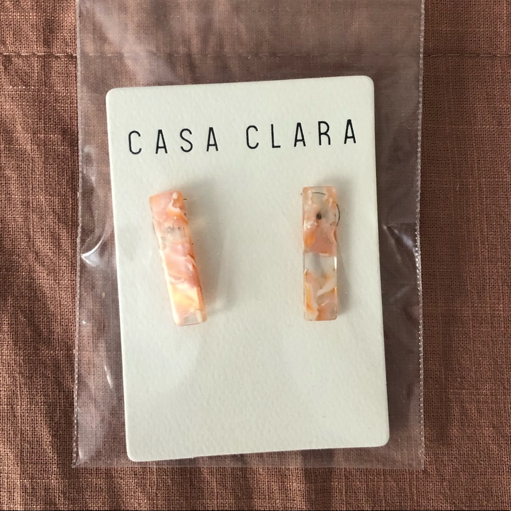 Resin earrings